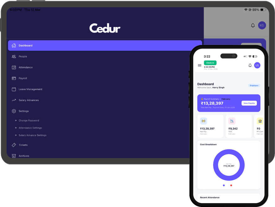 Cedur Dashboard